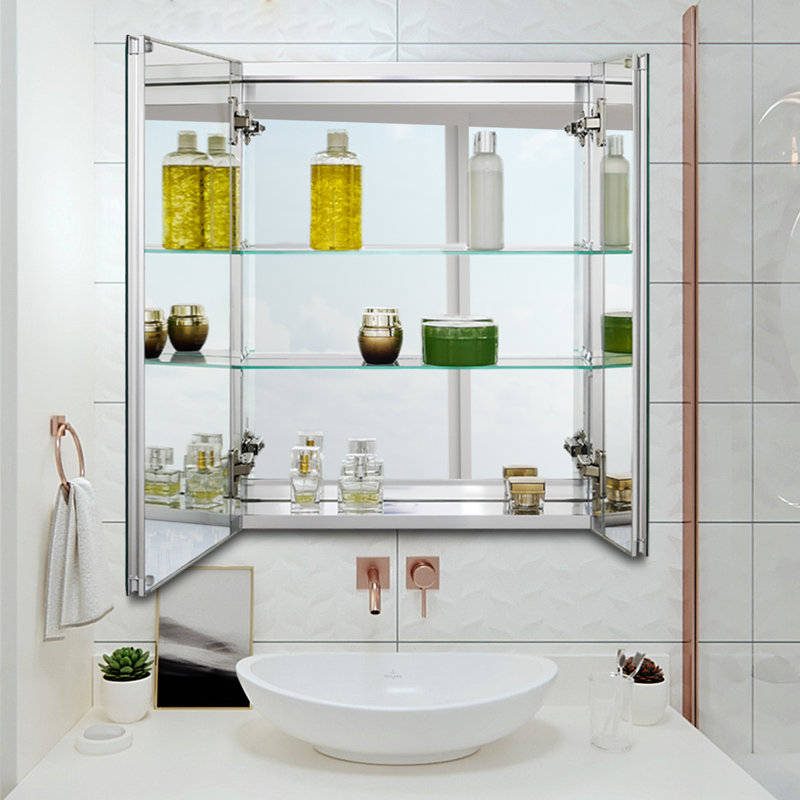 Wrought Studio Zythum 20'' W 24'' H Frameless Medicine with